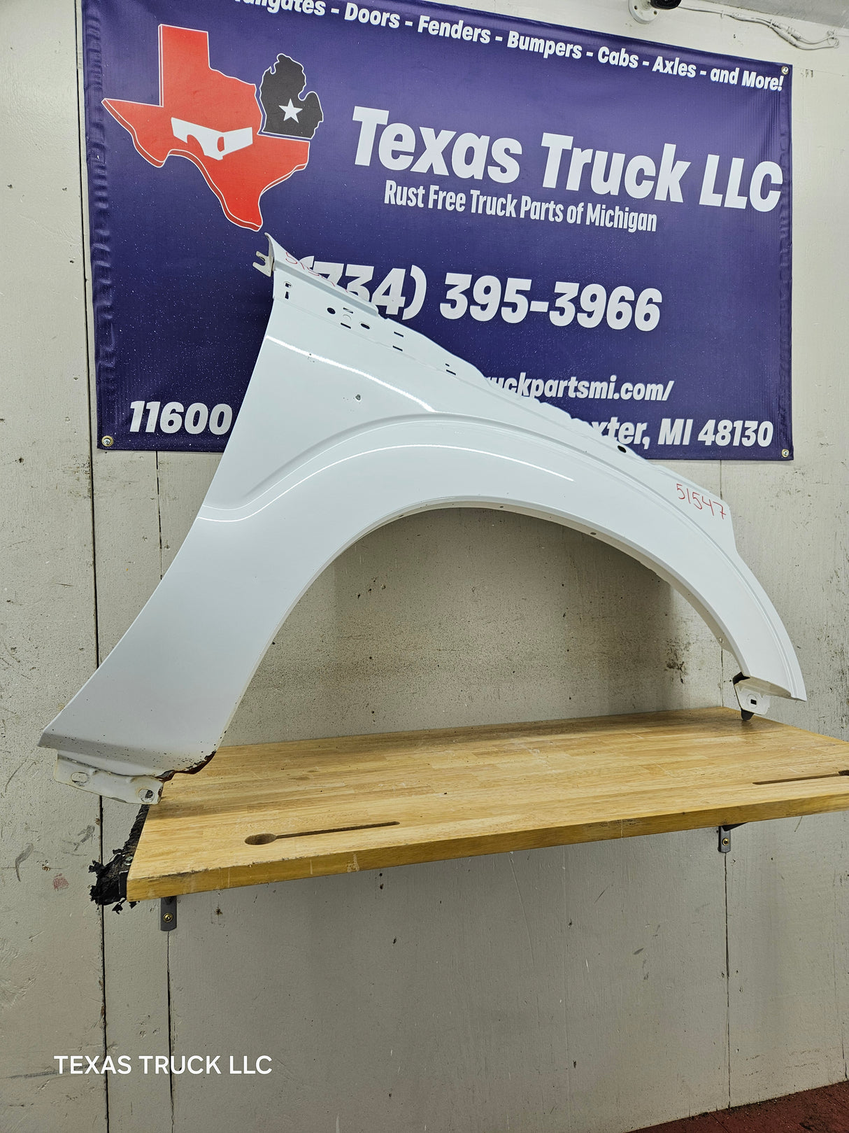 2011-2016 Ford Super Duty F250 F350 RH Passenger Side Front Fender