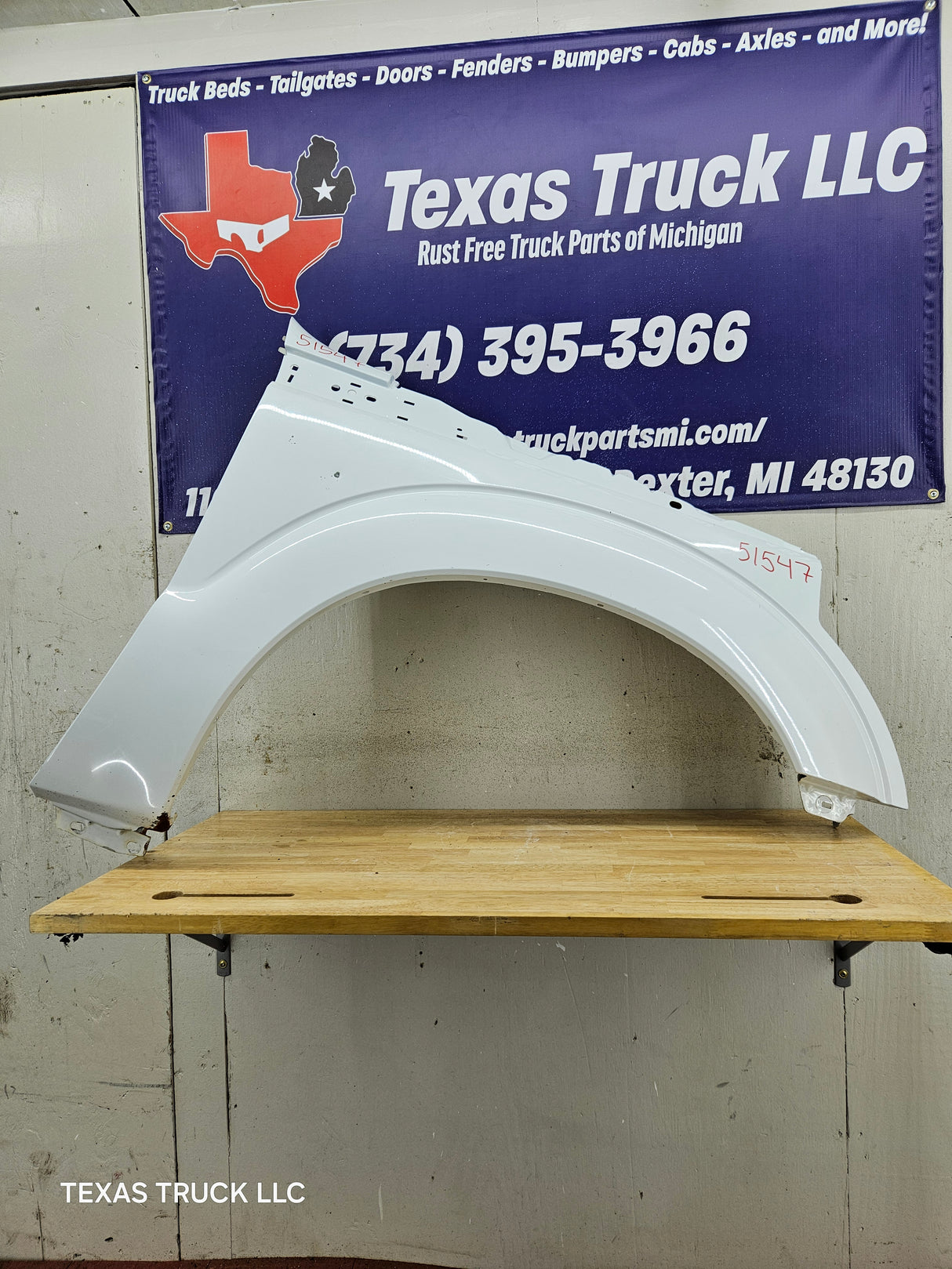 2011-2016 Ford Super Duty F250 F350 RH Passenger Side Front Fender