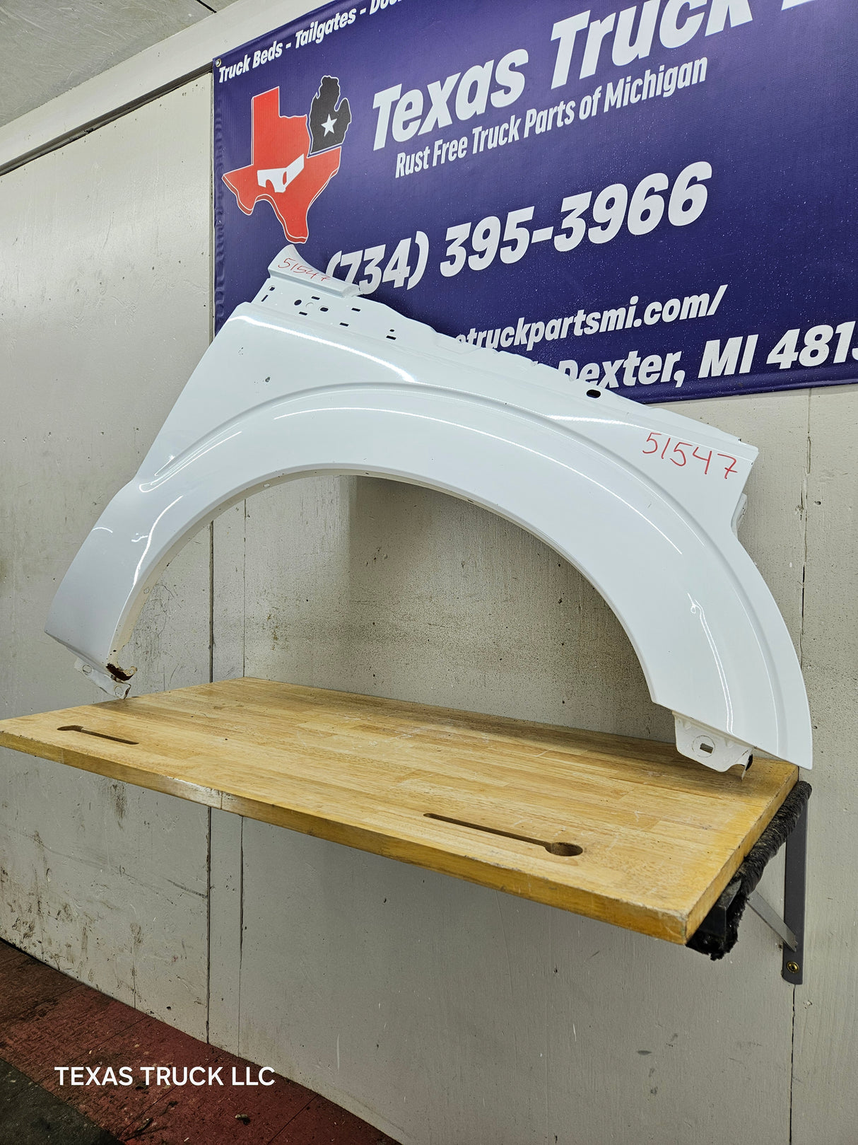 2011-2016 Ford Super Duty F250 F350 RH Passenger Side Front Fender