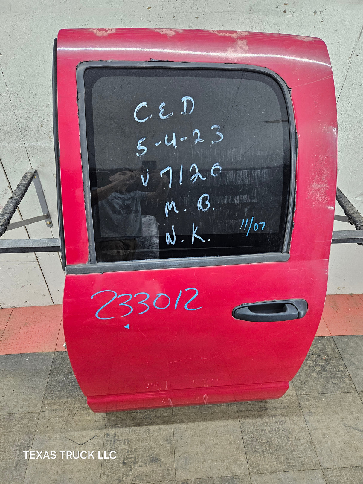 2003-2008 Dodge Ram 3rd Gen Driver Rear Quad Cab Door 1500 2500 3500 4500 5500