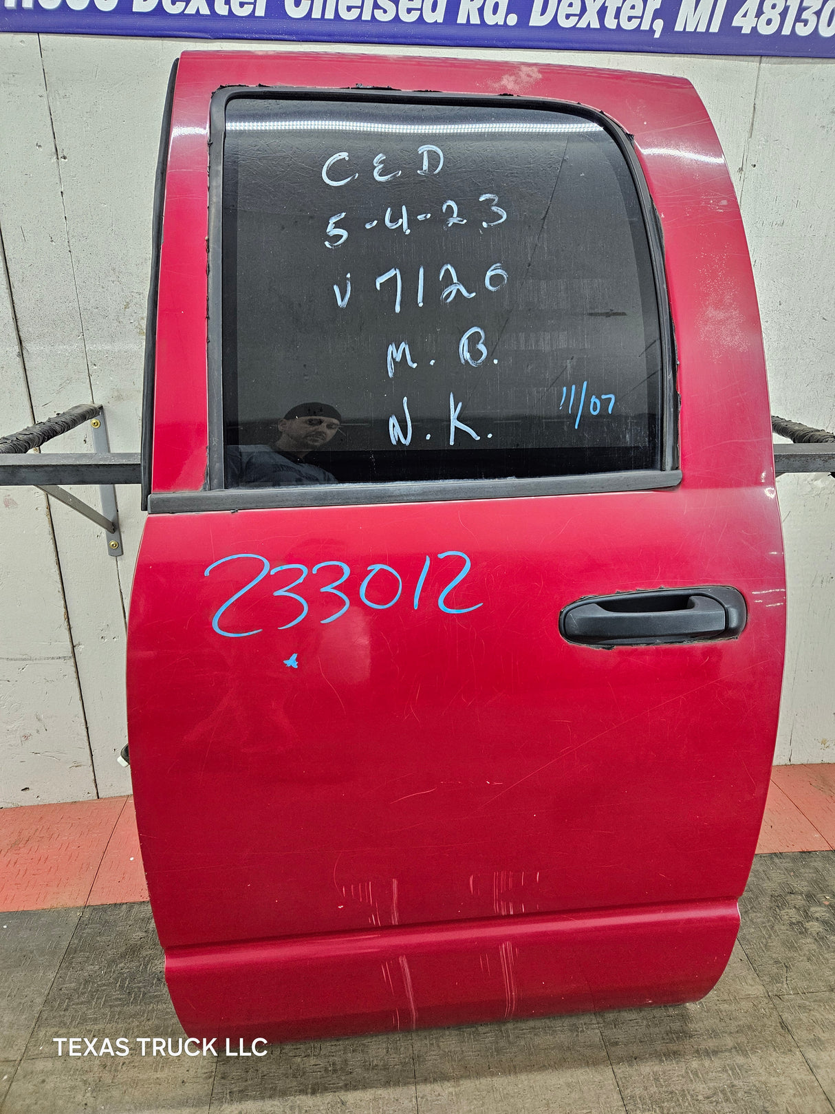 2003-2008 Dodge Ram 3rd Gen Driver Rear Quad Cab Door 1500 2500 3500 4500 5500