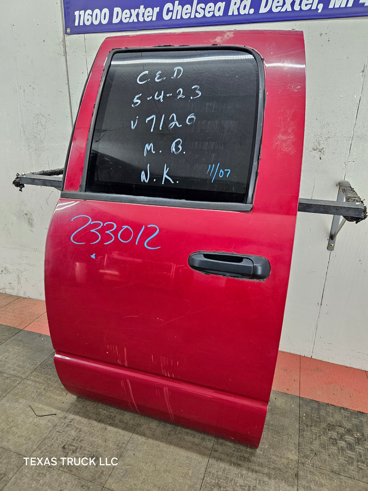 2003-2008 Dodge Ram 3rd Gen Driver Rear Quad Cab Door 1500 2500 3500 4500 5500