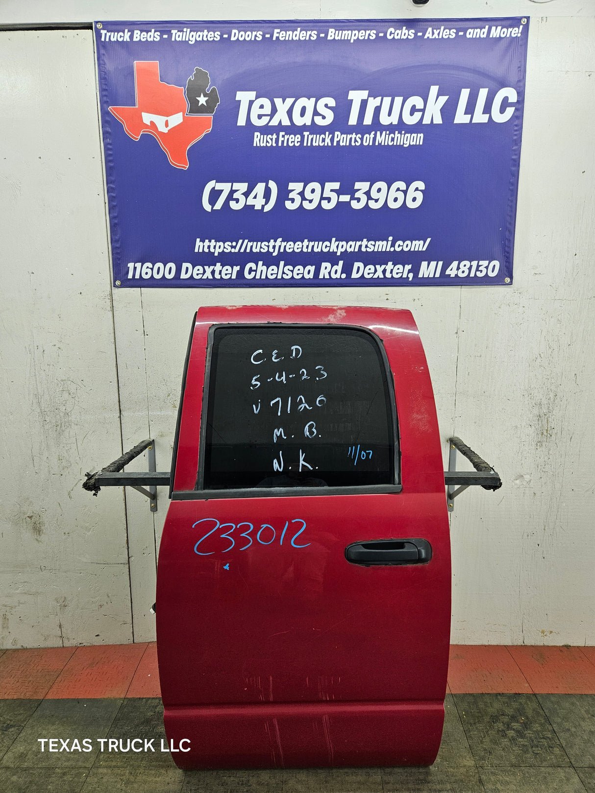 2003-2008 Dodge Ram 3rd Gen Driver Rear Quad Cab Door 1500 2500 3500 4500 5500