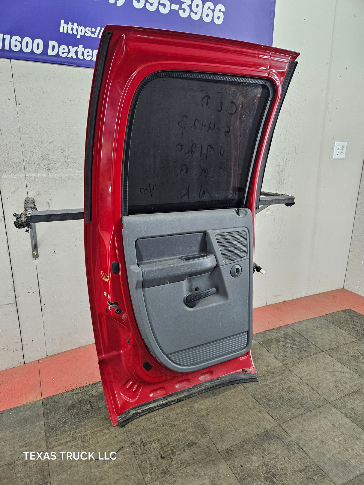 2003-2008 Dodge Ram 3rd Gen Driver Rear Quad Cab Door 1500 2500 3500 4500 5500