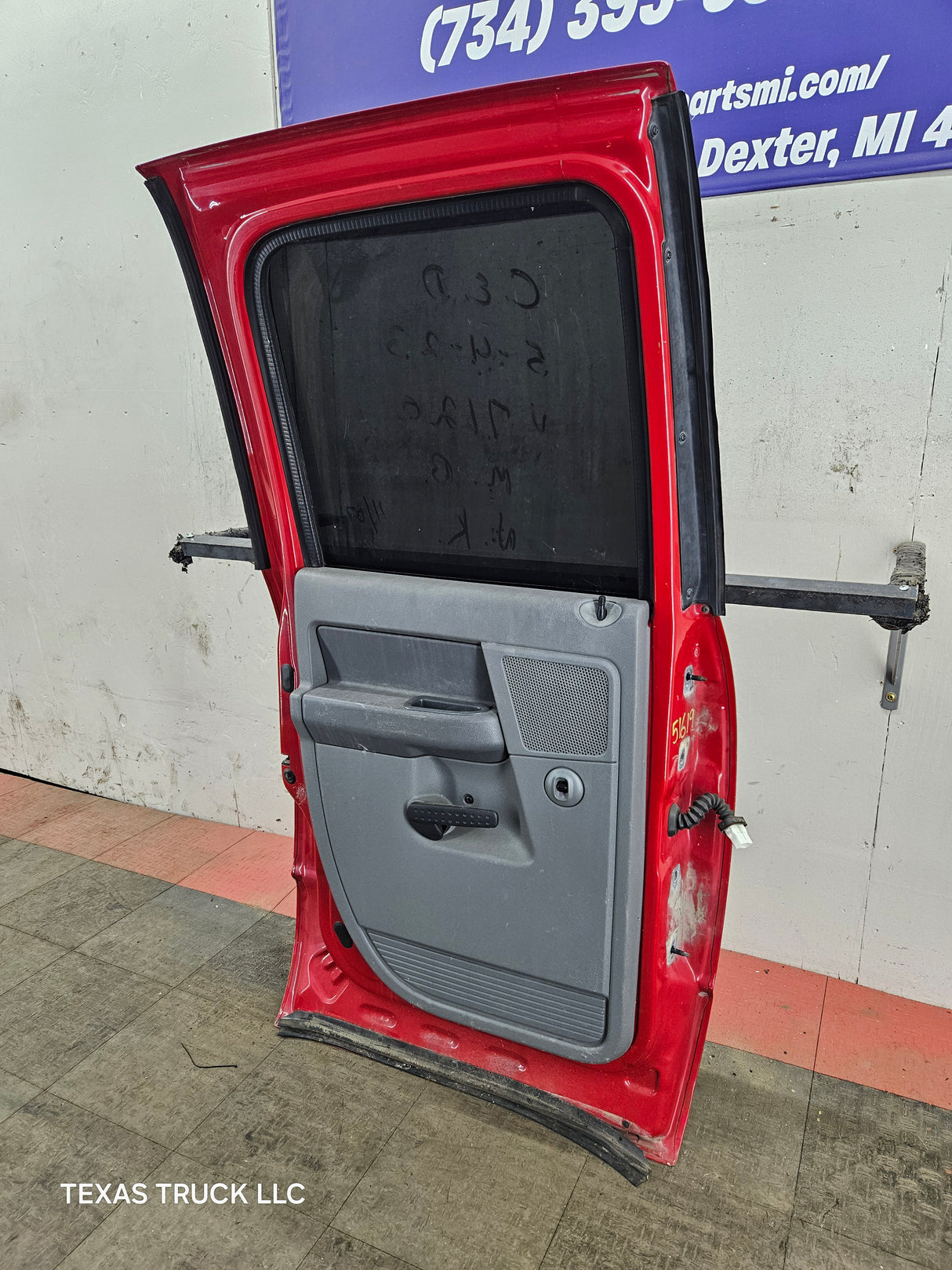 2003-2008 Dodge Ram 3rd Gen Driver Rear Quad Cab Door 1500 2500 3500 4500 5500