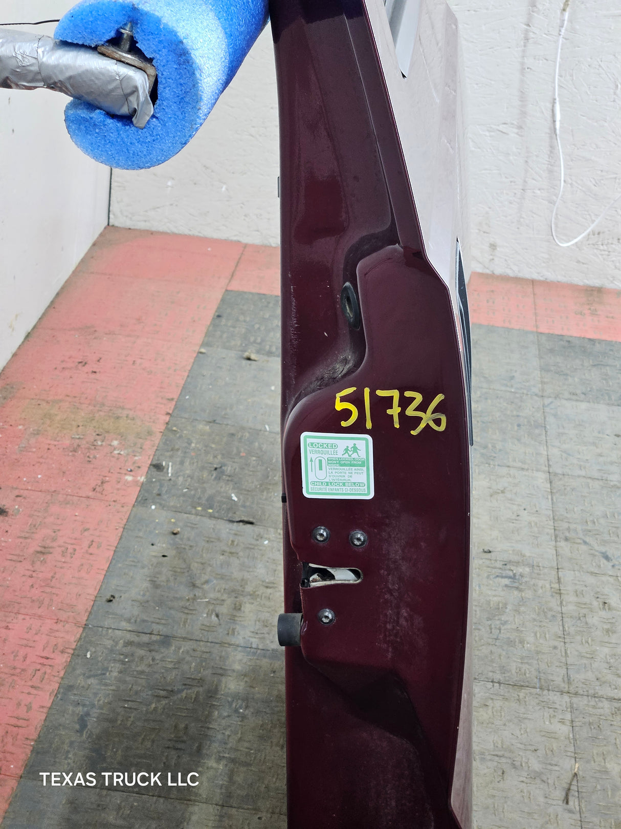 1999-2011 Ford Super Duty F250 F350 F450 F550 RH Crew Cab Passenger Side Rear Door