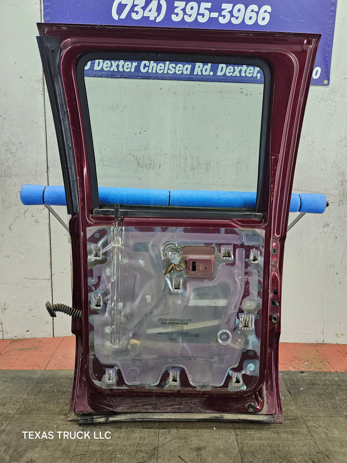 1999-2011 Ford Super Duty F250 F350 F450 F550 RH Crew Cab Passenger Side Rear Door