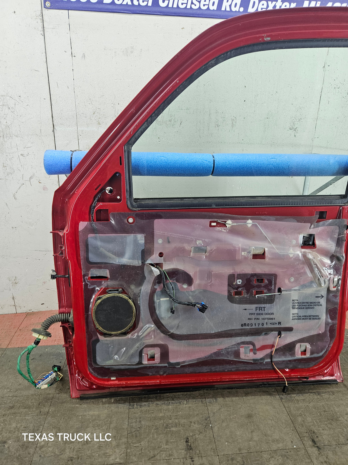 1999-2006 Chevrolet Silverado / GMC Sierra 1500 2500 3500 HD Front Passenger Side Door RH - Red