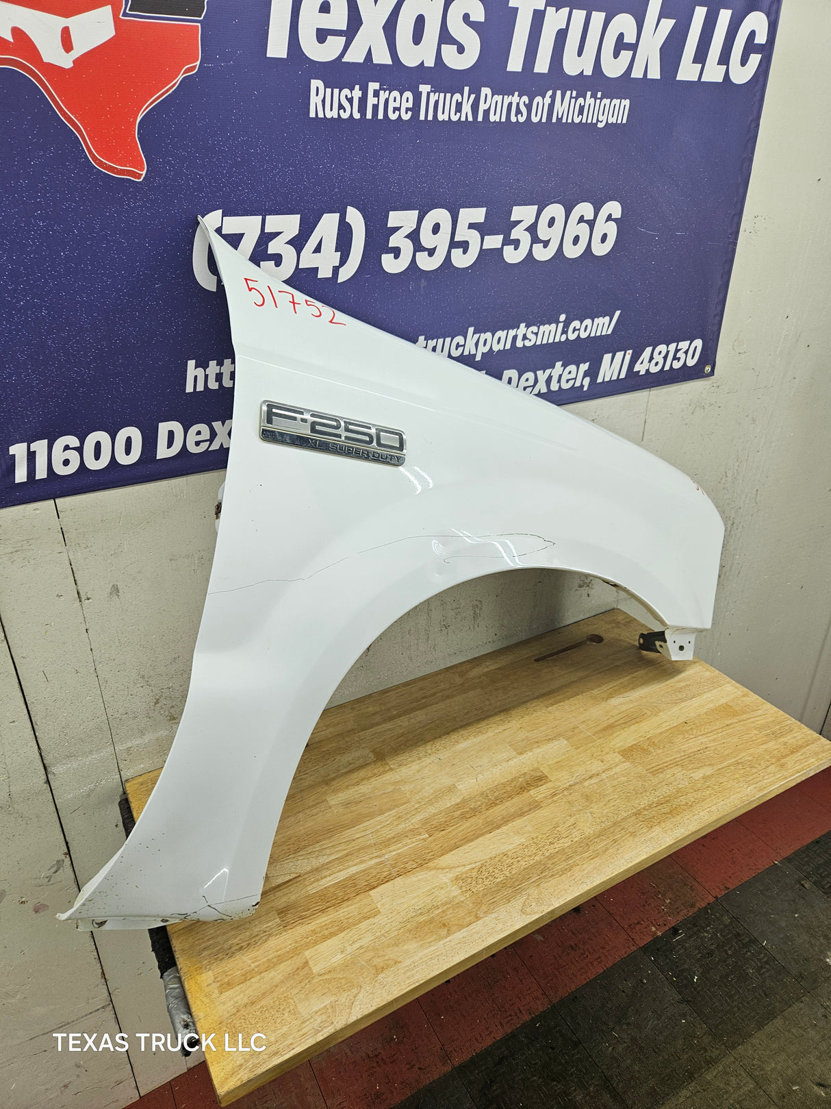1999-2007 Ford Super Duty RH Passenger Side Front Fender F250 F350 F450 F550 Excursion