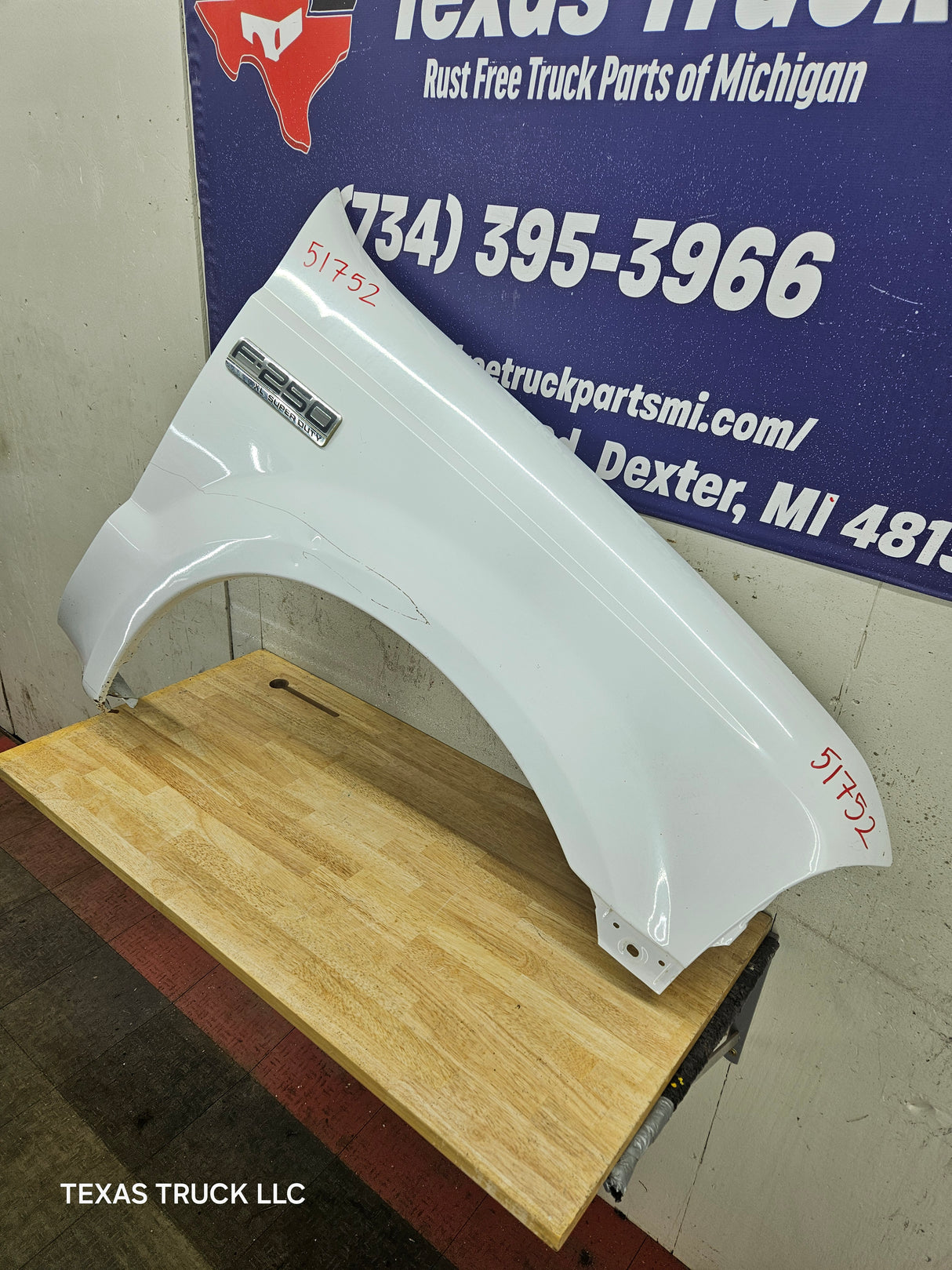 1999-2007 Ford Super Duty RH Passenger Side Front Fender F250 F350 F450 F550 Excursion