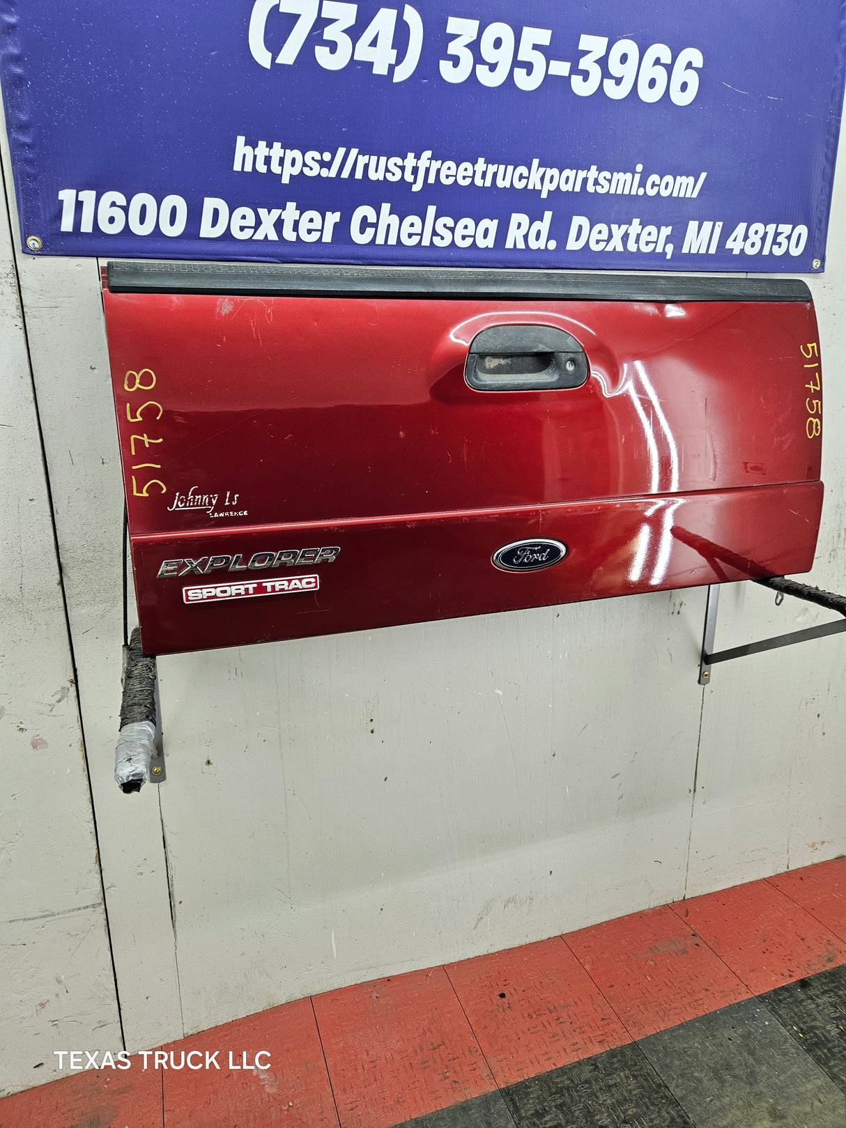 2002-2005 Ford Explorer Tailgate