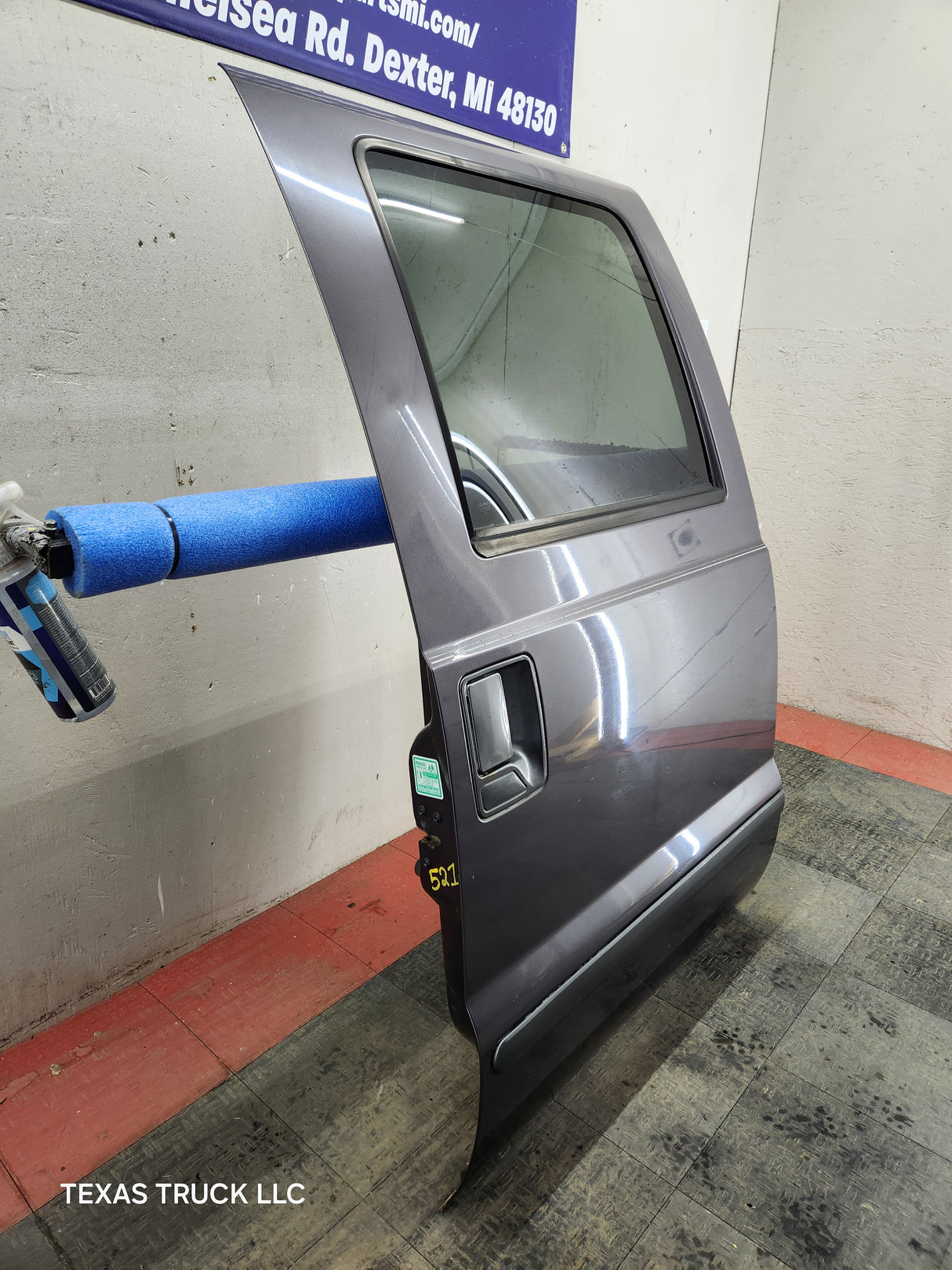 1999-2011 Ford Super Duty F250 F350 F450 F550 RH Crew Cab Passenger Side Rear Door Grey