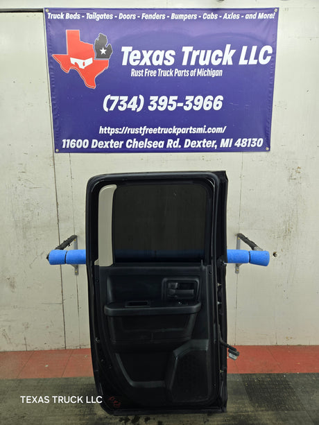 2009-2018 Dodge Ram 4th Gen Driver Rear Quad Cab Door 1500 2500 3500