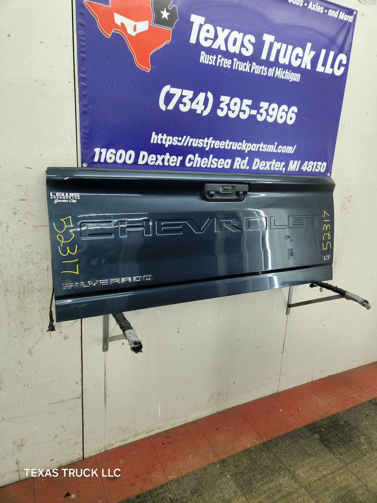 2019-2025 Chevrolet Silverado 2500 3500 Truck Tailgate