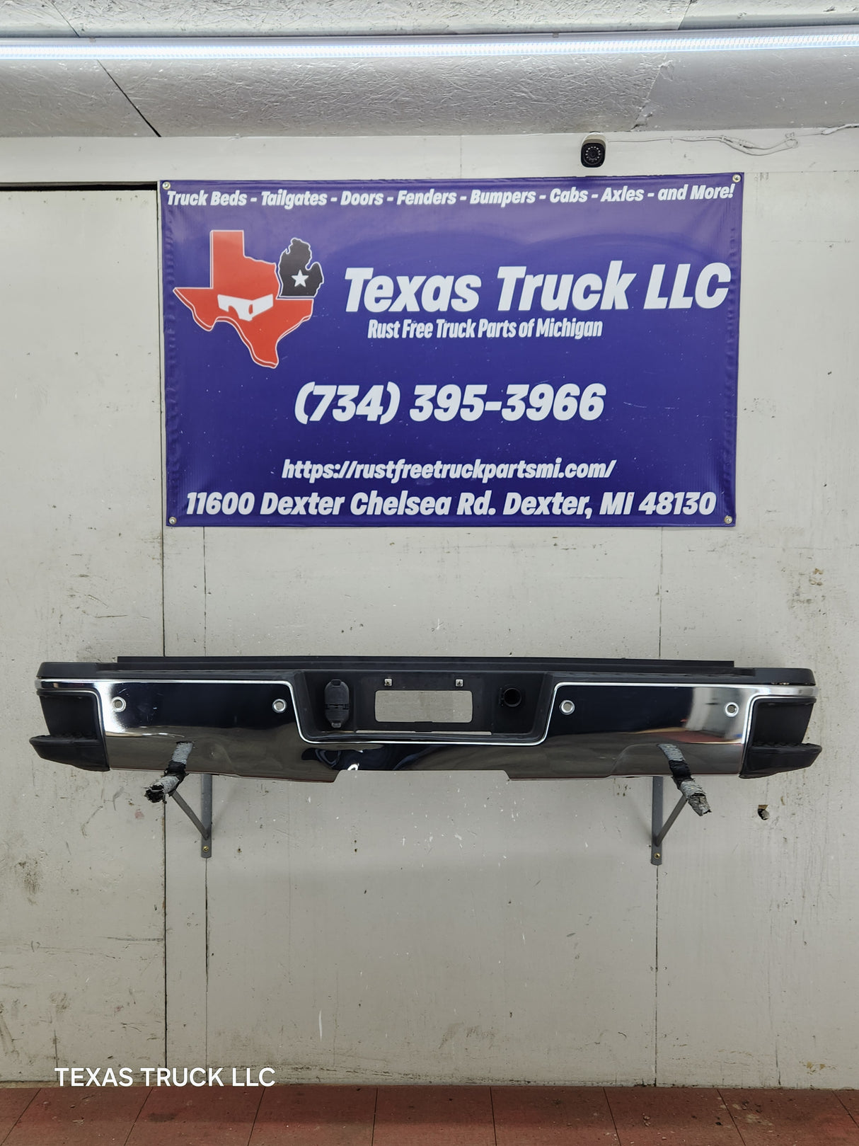 2015-2019 Chevrolet Silverado 2500HD 3500 HD Rear Bumper W/ Sensors