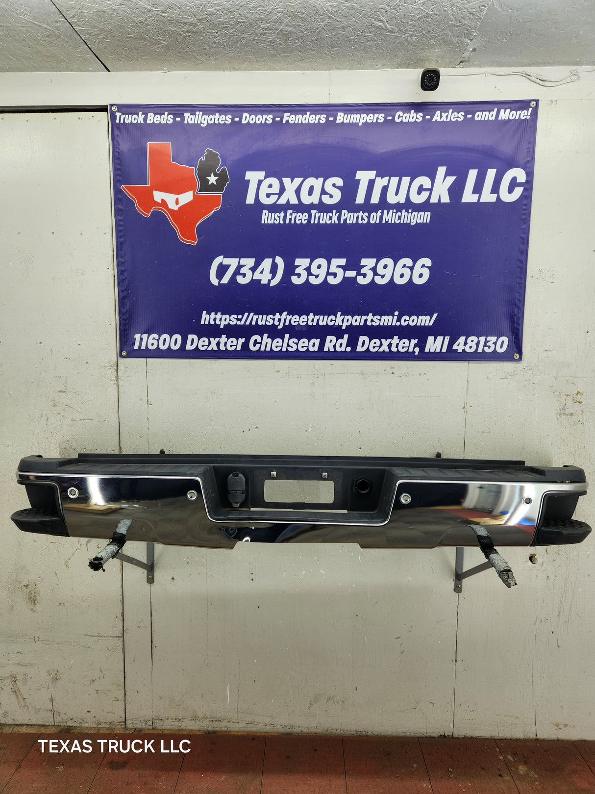 2015-2019 Chevrolet Silverado 2500HD 3500 HD Rear Bumper W/ Sensors