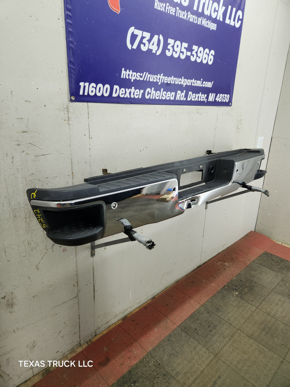 2015-2019 Chevrolet Silverado 2500HD 3500 HD Rear Bumper W/ Sensors