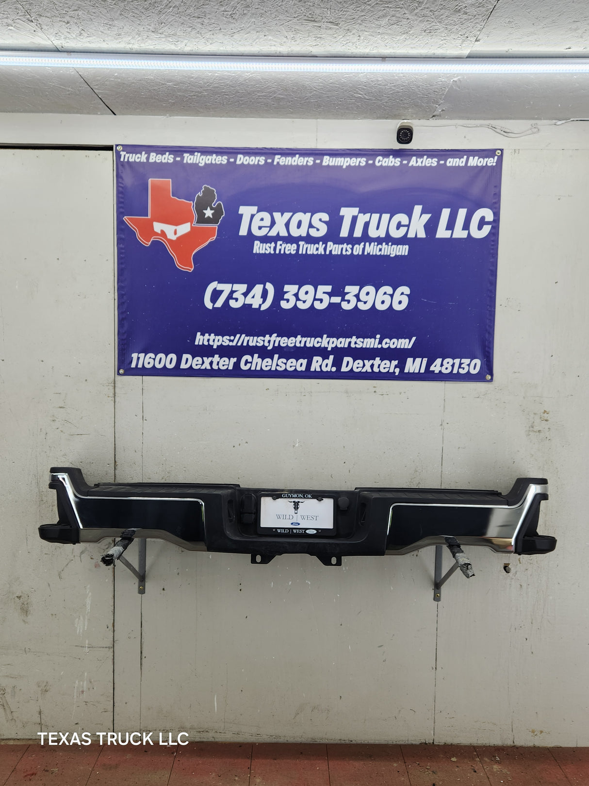 2023-2025 Ford Super Duty Rear Bumper F250 F350 F450 F550