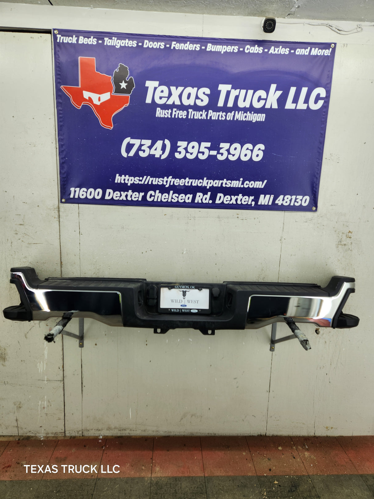 2023-2025 Ford Super Duty Rear Bumper F250 F350 F450 F550