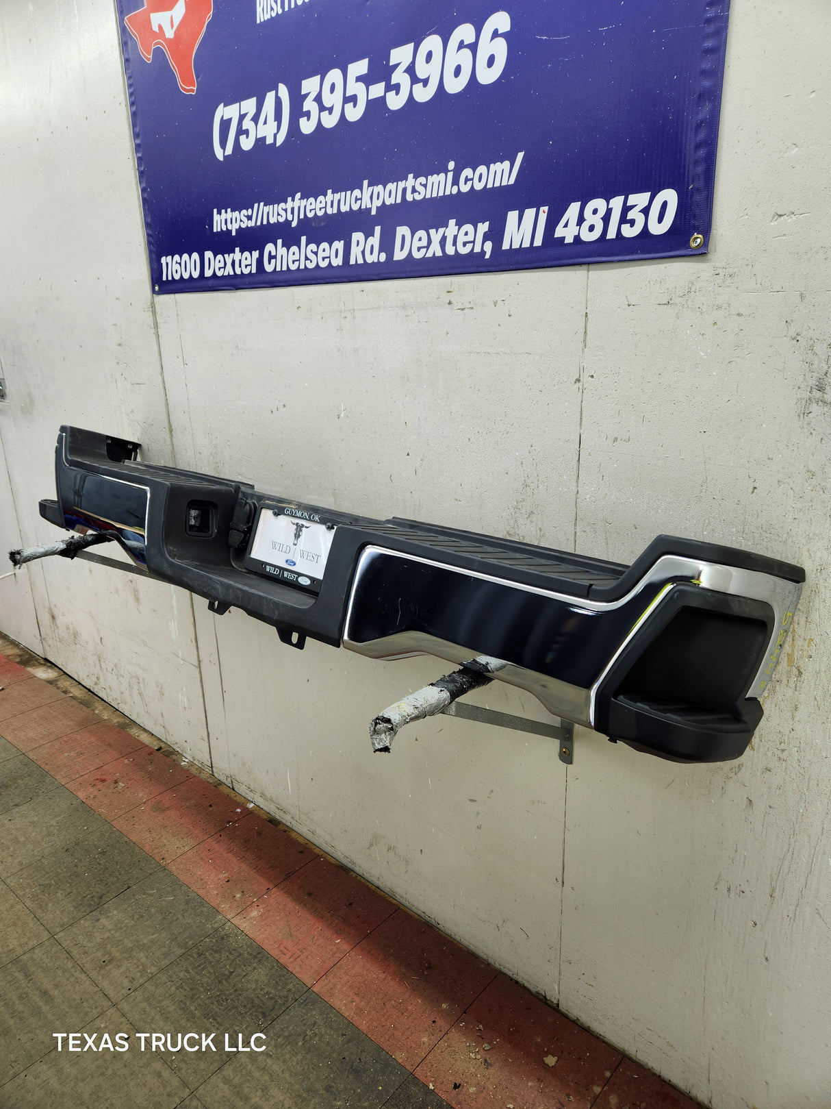 2023-2025 Ford Super Duty Rear Bumper F250 F350 F450 F550