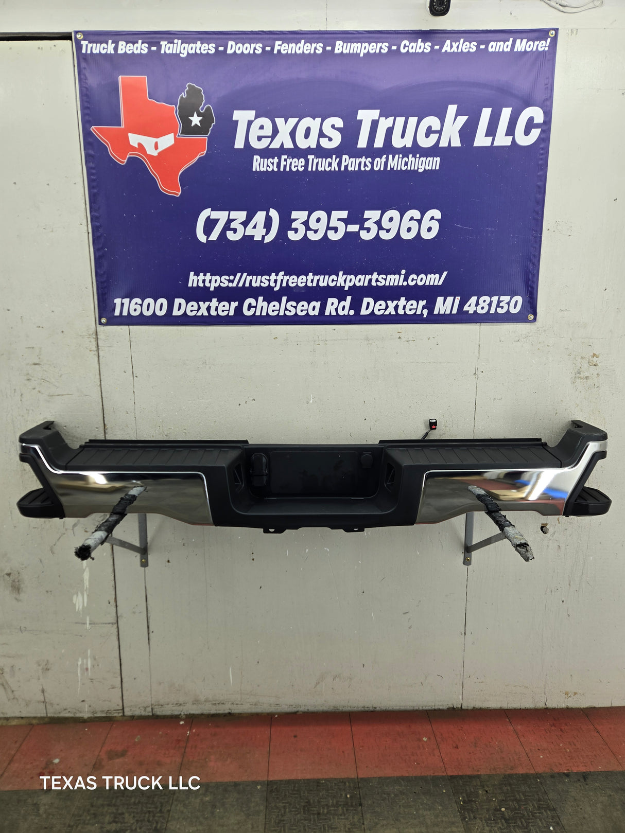 2023-2025 Ford Super Duty Rear Bumper F250 F350 F450 F550