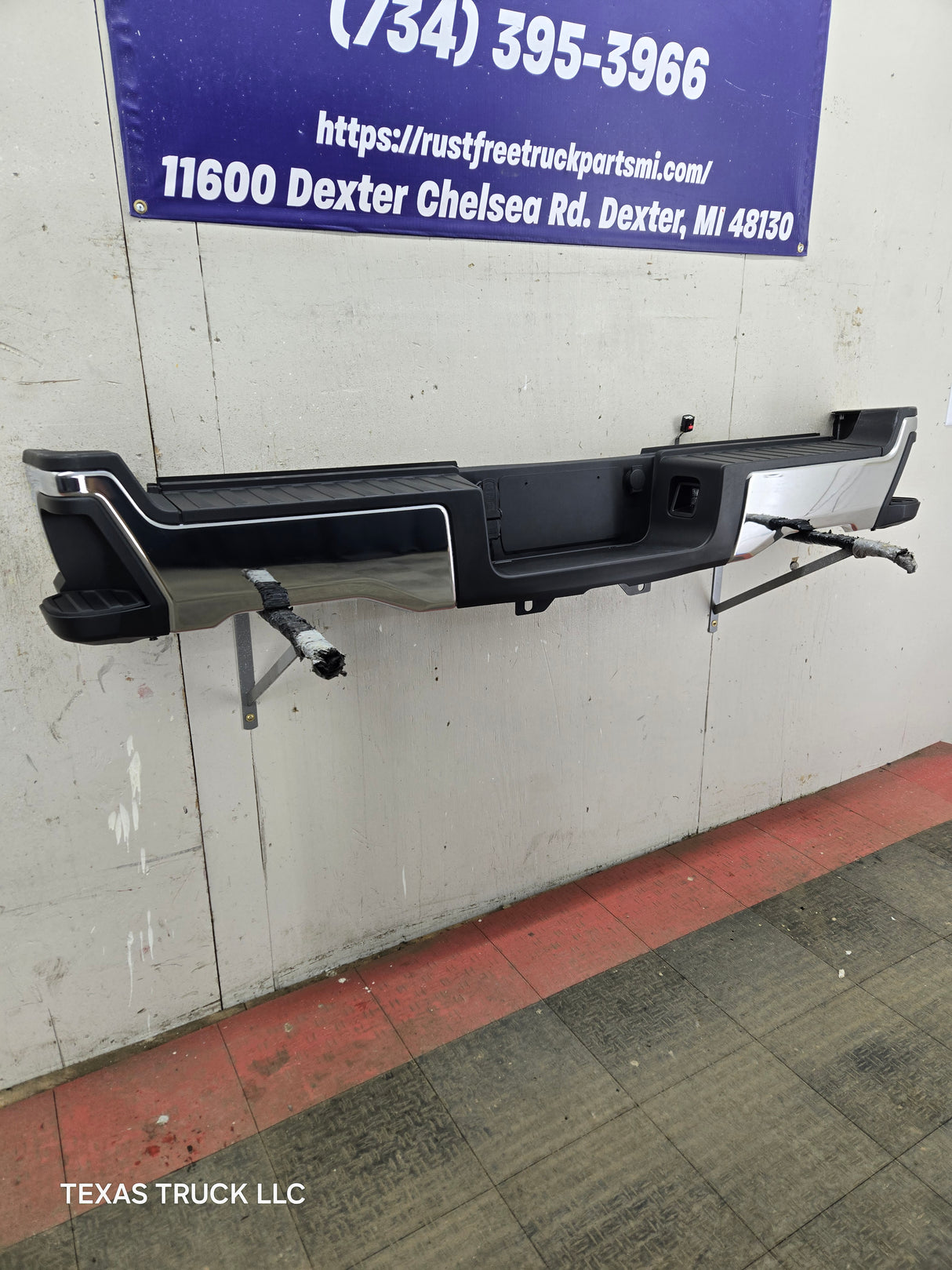 2023-2025 Ford Super Duty Rear Bumper F250 F350 F450 F550