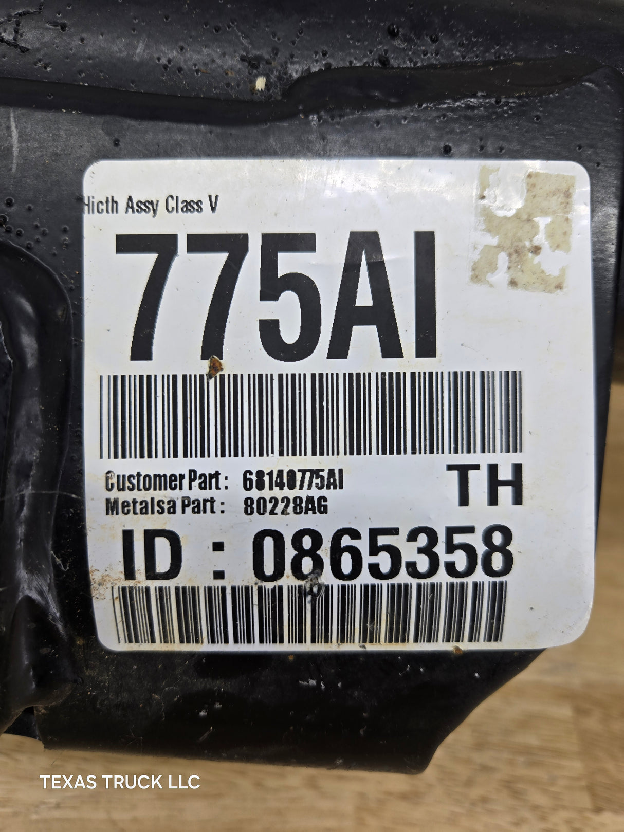 2013-2018 4th Gen Dodge Ram 2500 3500 Rear Receiver Tow Hitch Mopar (68140775AI)