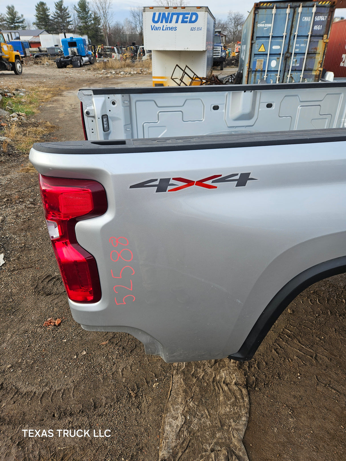 2019-2025 Chevrolet Silverado 2500 3500 HD 8' Long Truck Bed