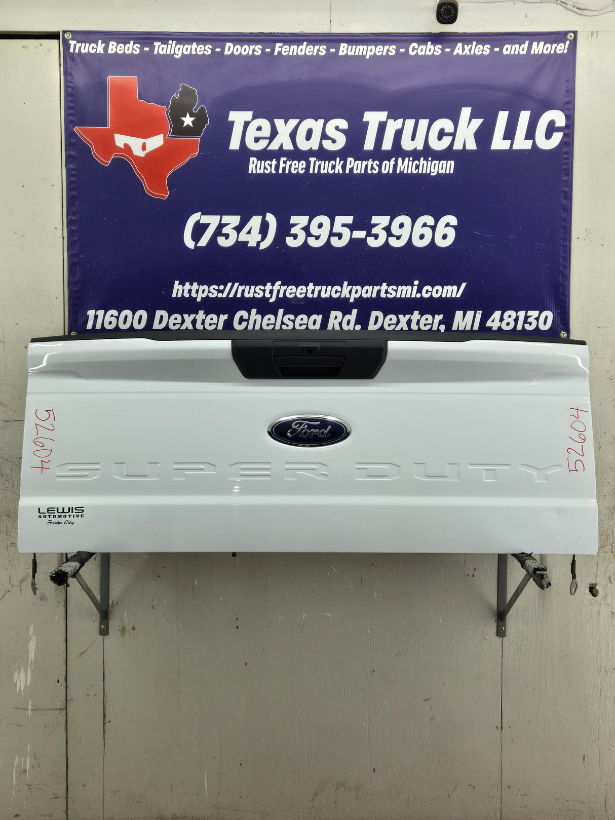 2023-2025 Ford Super Duty Tailgate F250 F350 F450 F550