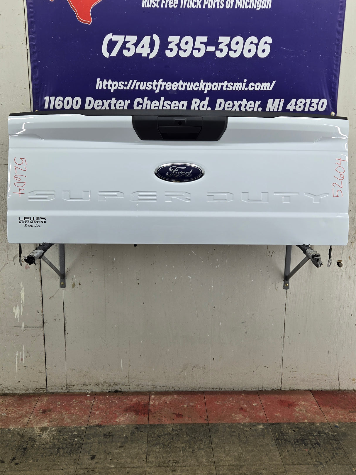 2023-2025 Ford Super Duty Tailgate F250 F350 F450 F550
