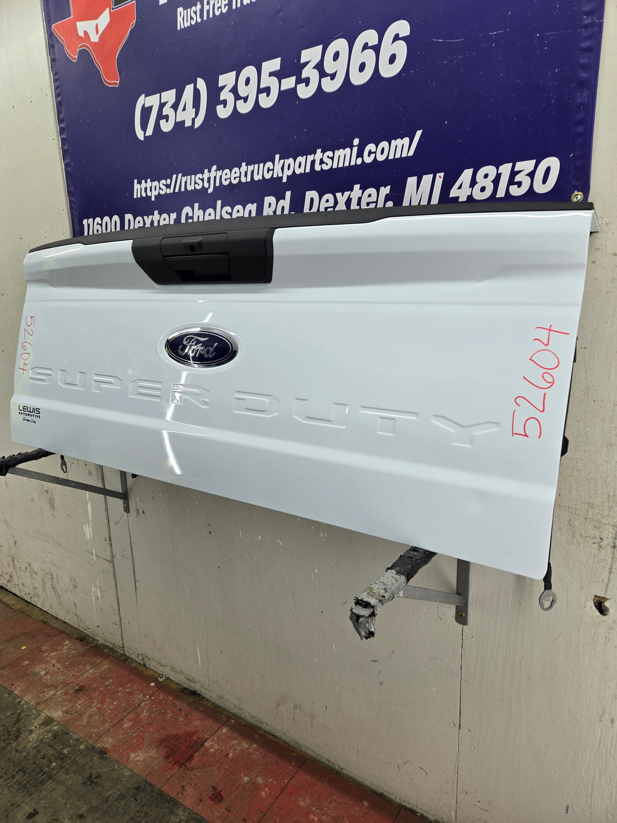 2023-2025 Ford Super Duty Tailgate F250 F350 F450 F550