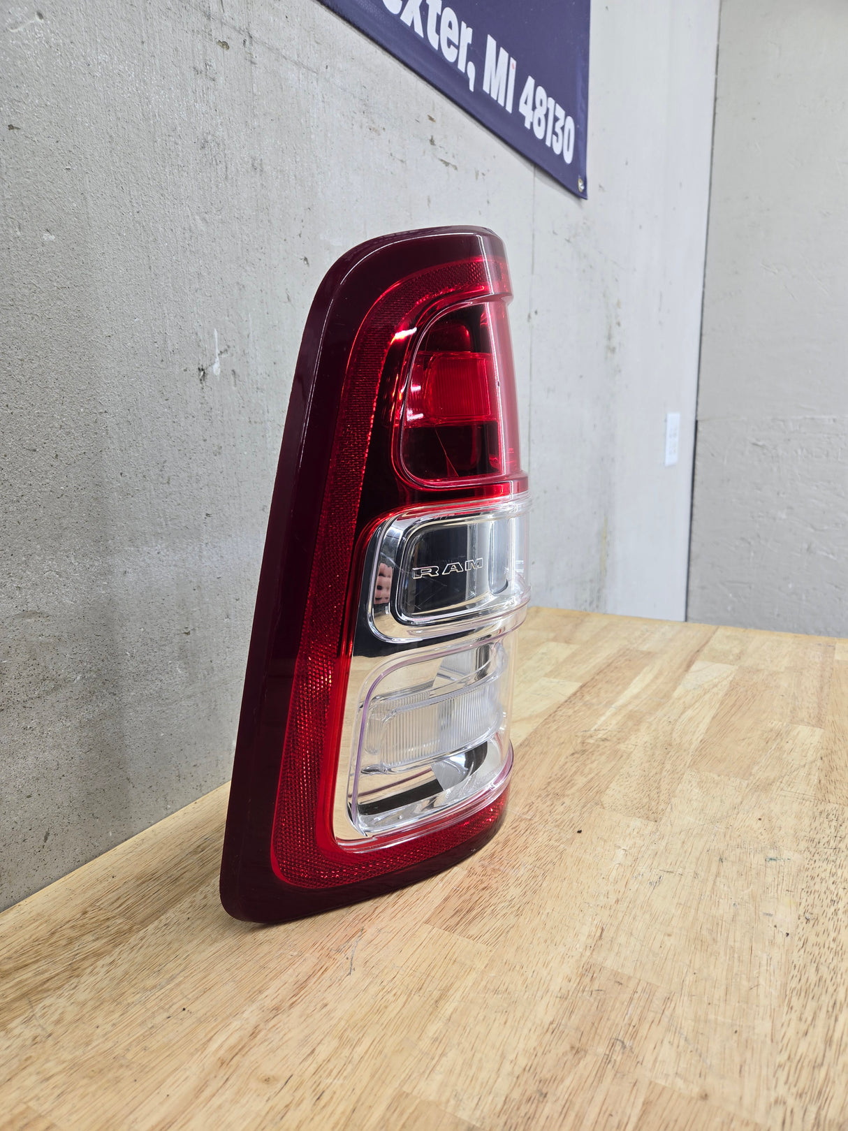 2019-2024 5th Gen Dodge Ram 2500 3500 LH Driver Side Tail Light Halogen 68361715AE