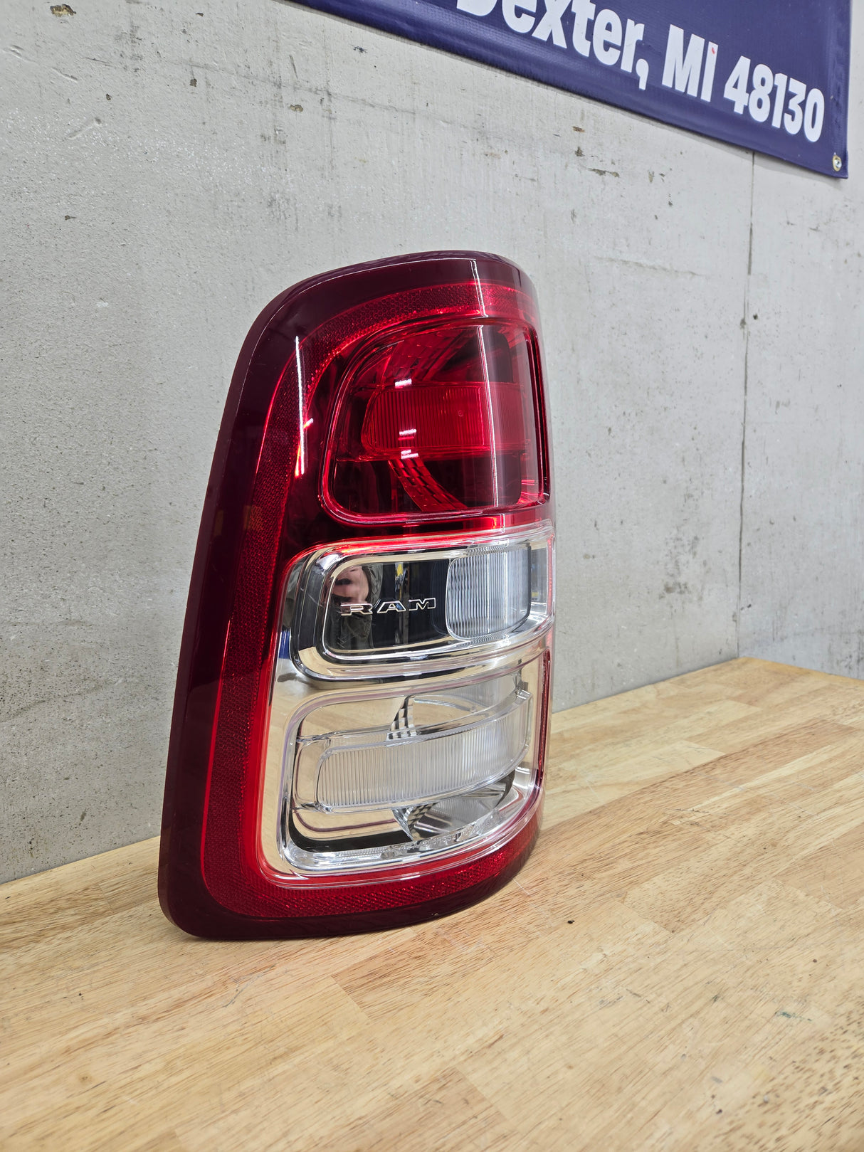 2019-2024 5th Gen Dodge Ram 2500 3500 LH Driver Side Tail Light Halogen 68361715AE