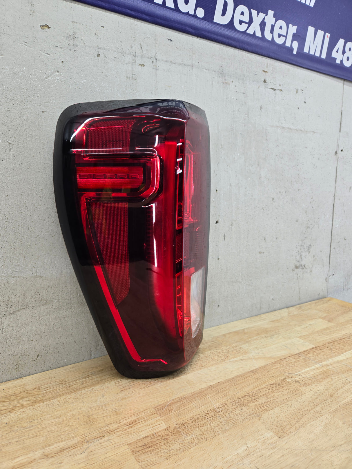 2019-2023 GMC Sierra 1500 2500 3500 HD LH Driver Side Tail Light