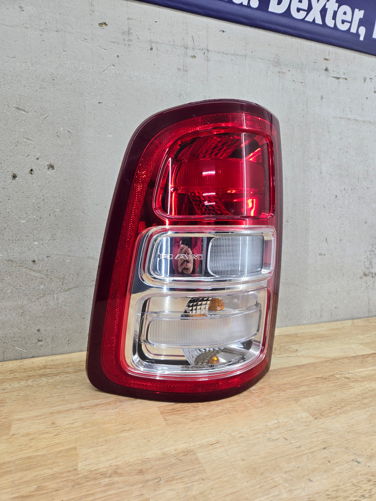 2019-2024 5th Gen Dodge Ram 2500 3500 LH Driver Side Tail Light Halogen 68361715AF