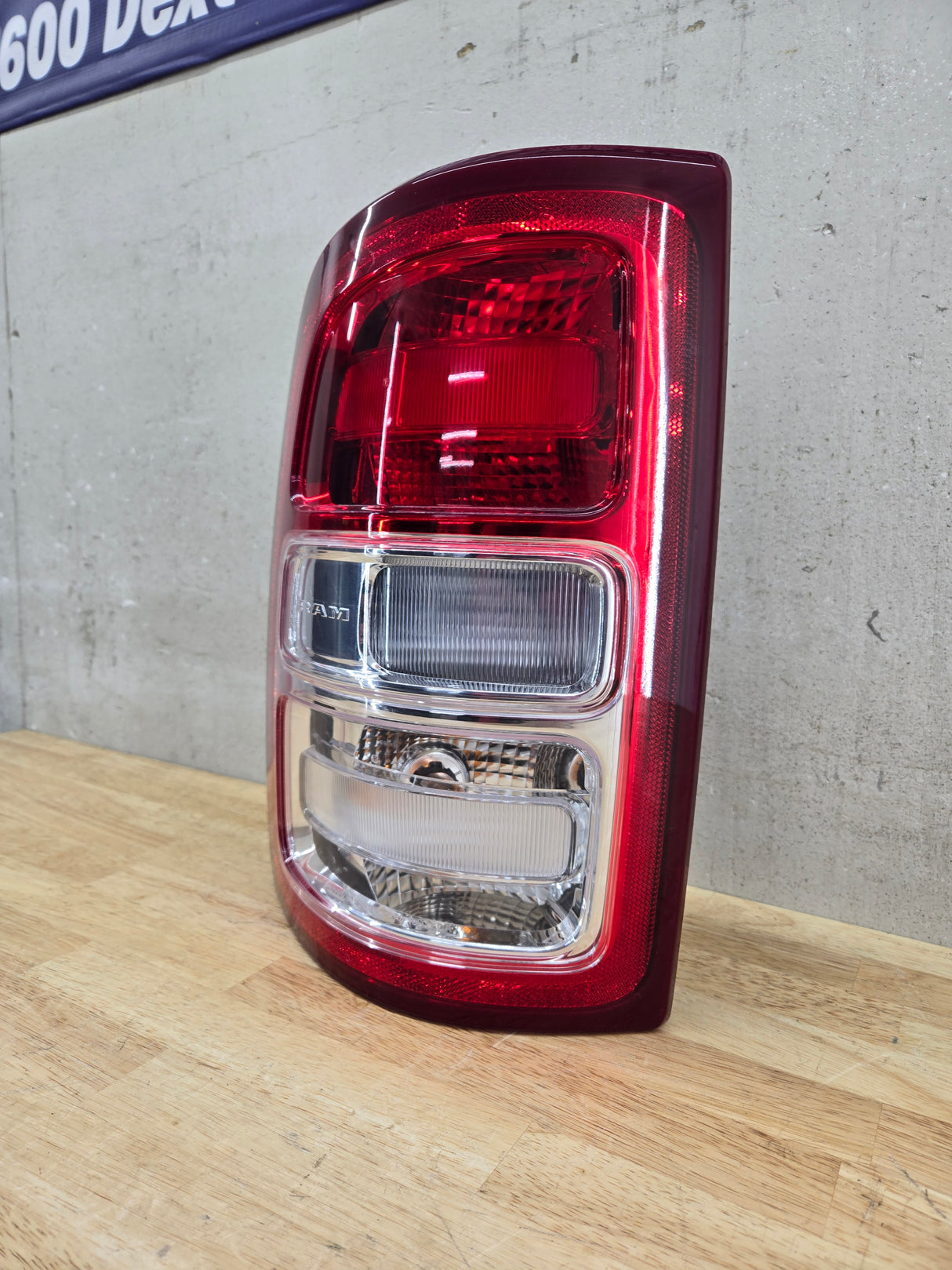 2019-2024 5th Gen Dodge Ram 2500 3500 LH Driver Side Tail Light Halogen 68361715AF
