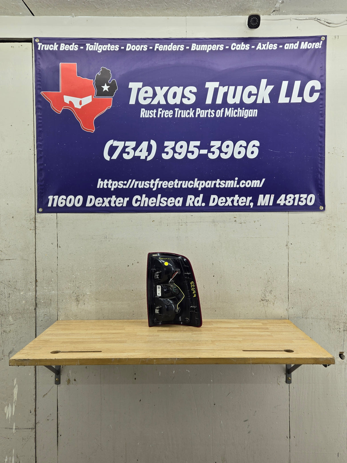 2019-2024 5th Gen Dodge Ram 2500 3500 LH Driver Side Tail Light Halogen 68361715AF