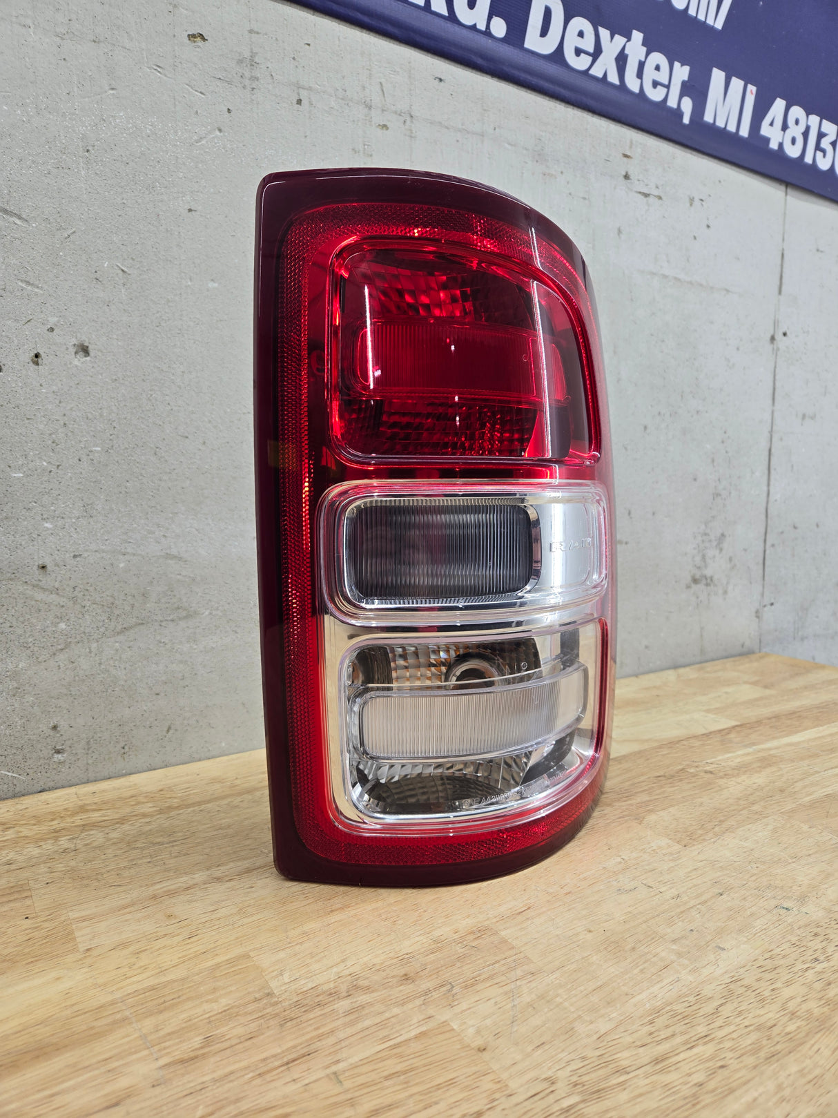 2019-2024 5th Gen Dodge Ram 2500 3500 RH Passenger Side Tail Light Halogen 68361714AF