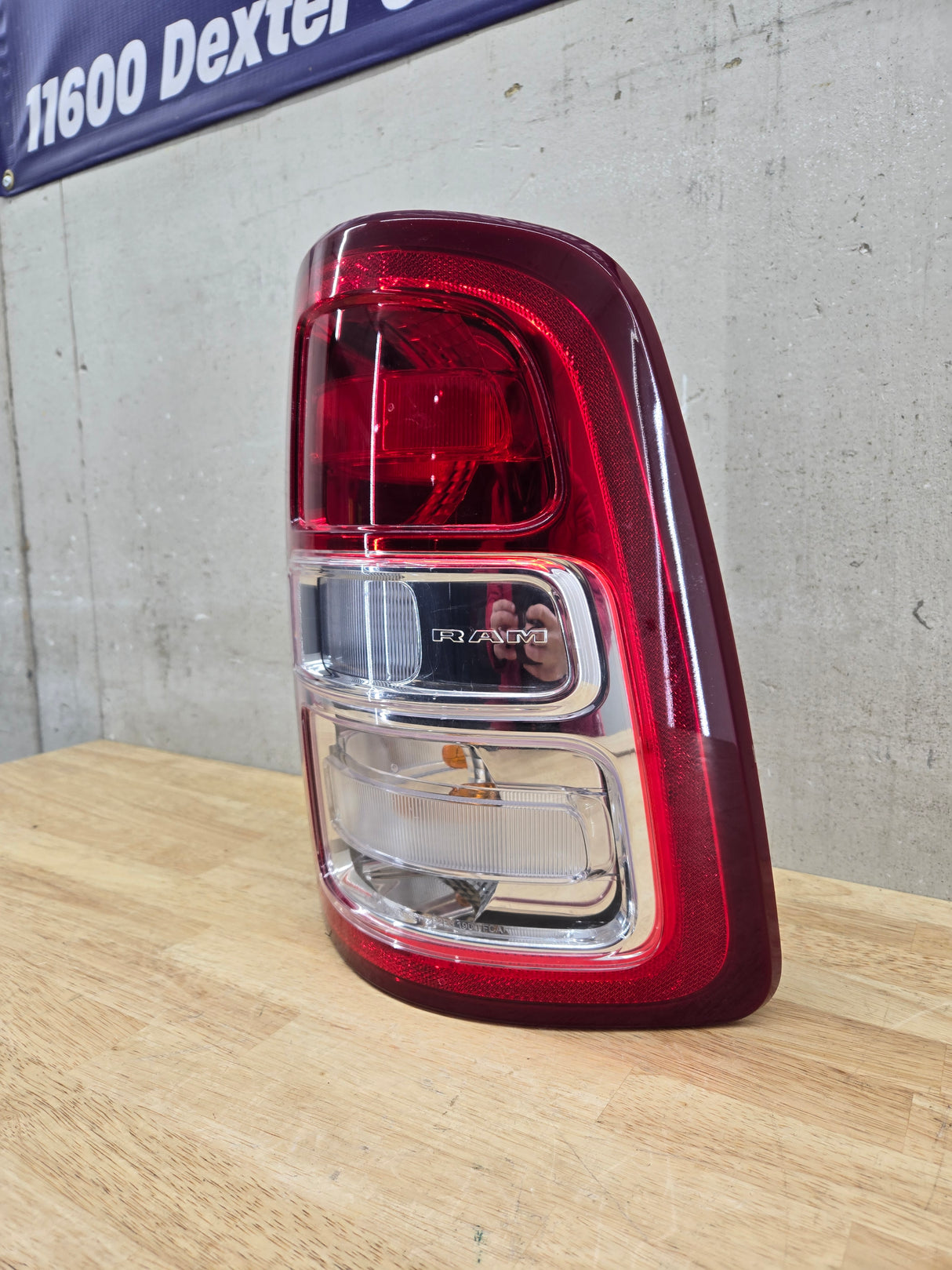 2019-2024 5th Gen Dodge Ram 2500 3500 RH Passenger Side Tail Light Halogen 68361714AF