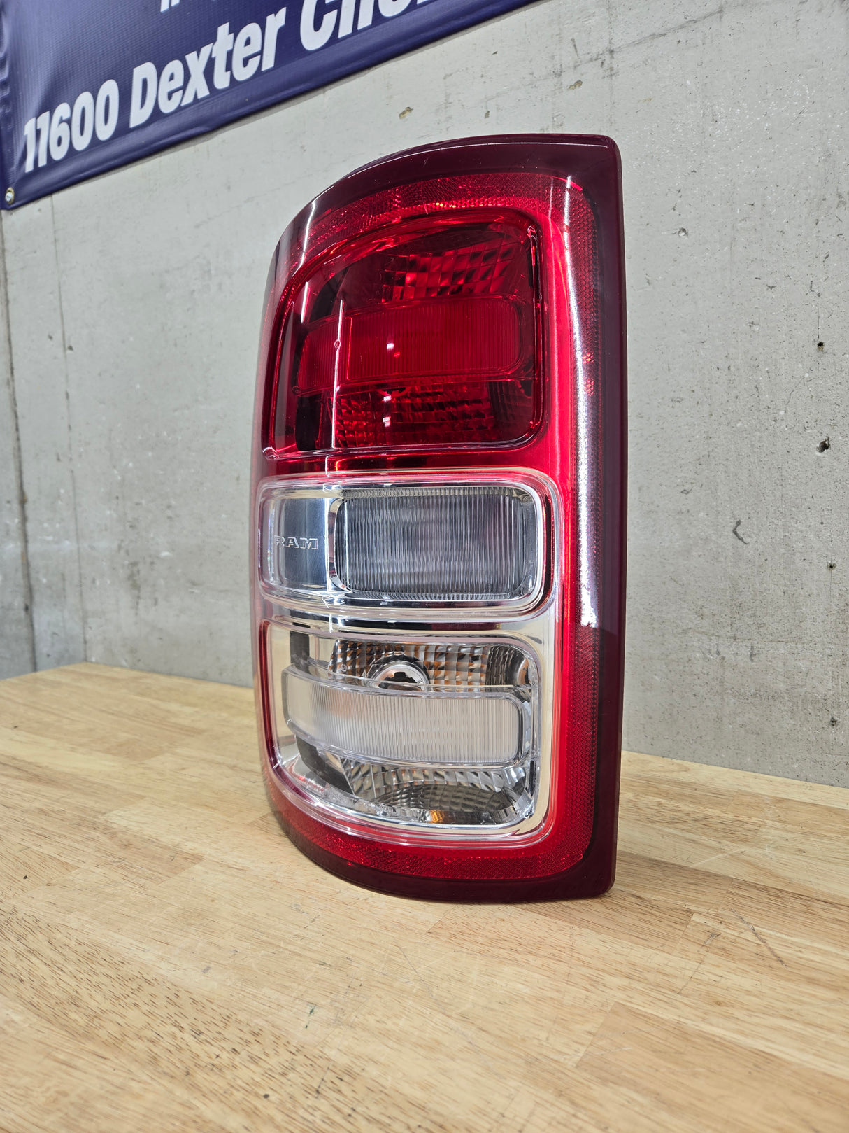 2019-2024 5th Gen Dodge Ram 2500 3500 LH Driver Side Tail Light Halogen 68361715AF