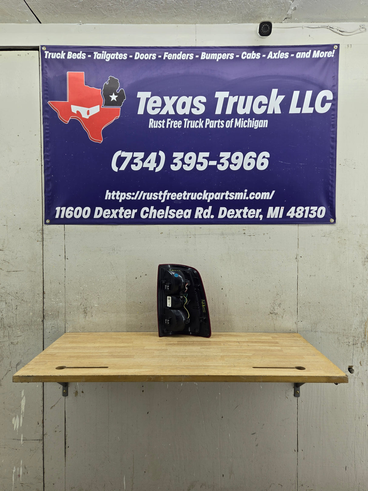 2019-2024 5th Gen Dodge Ram 2500 3500 LH Driver Side Tail Light Halogen 68361715AD