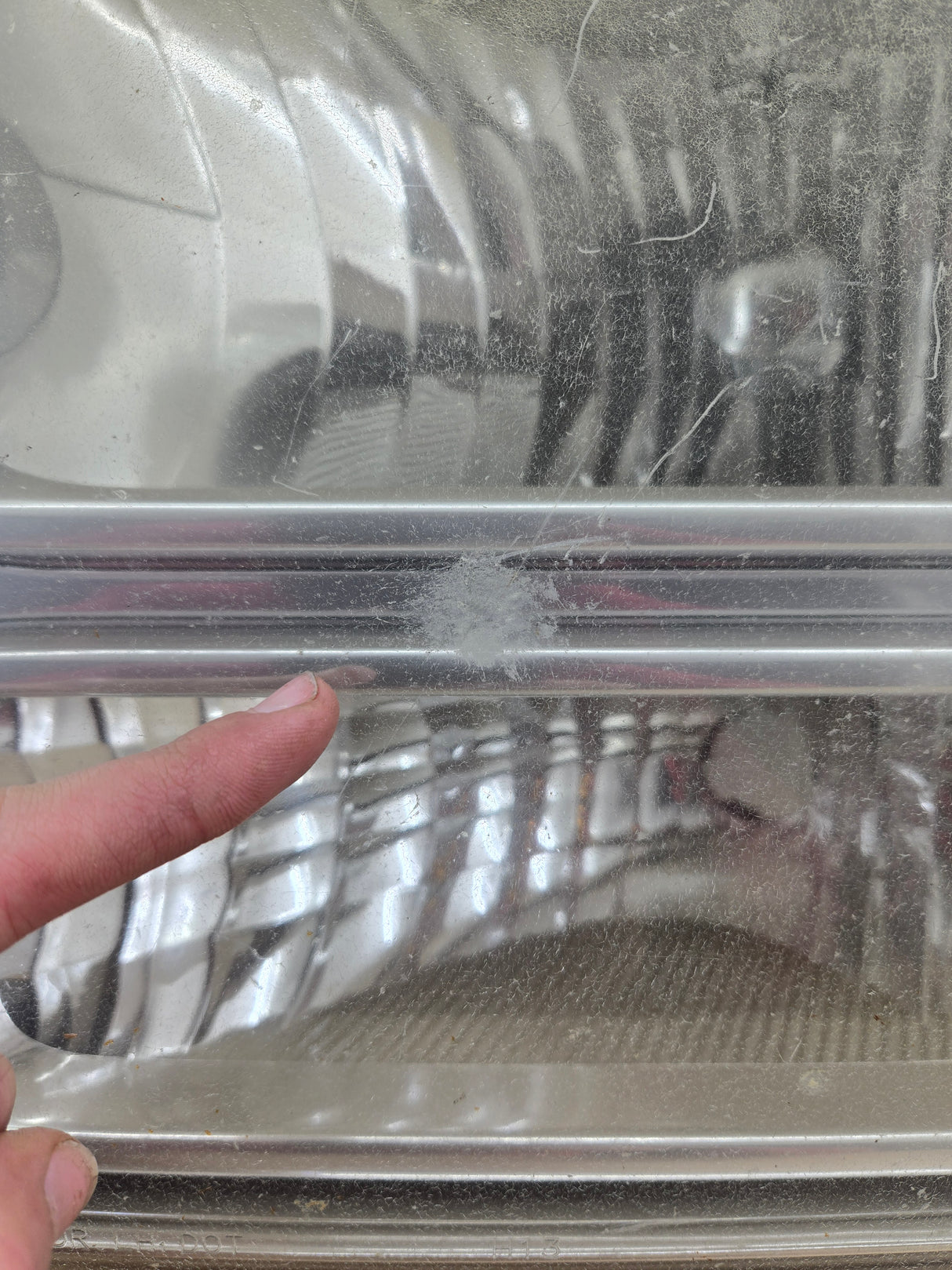 2005-2007 Ford Super Duty F250 F350 F450 F550 LH Left Driver Side Composite Head Light 5C34-13006-A