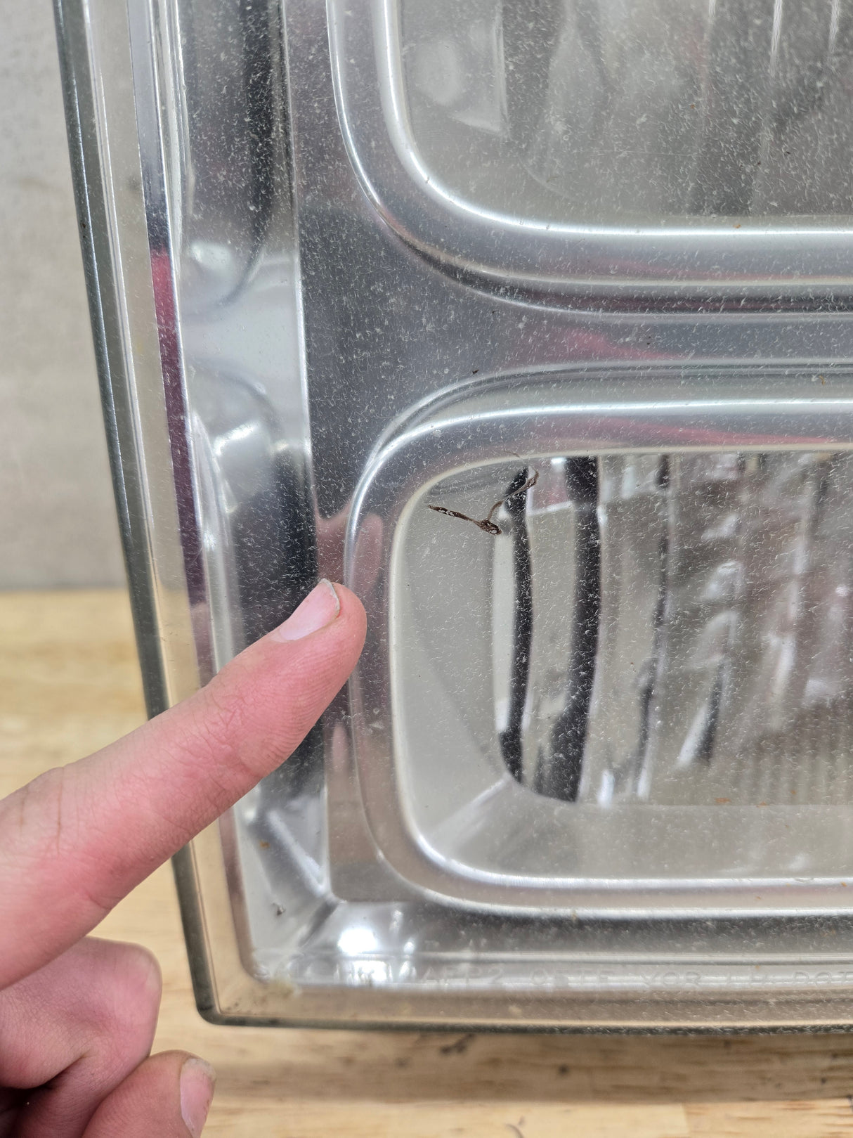 2005-2007 Ford Super Duty F250 F350 F450 F550 LH Left Driver Side Composite Head Light 5C34-13006-A