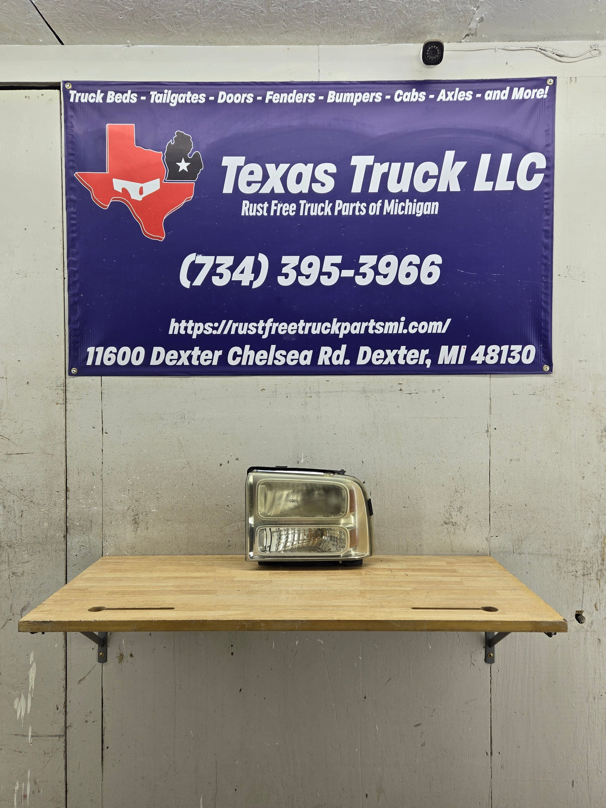 2005-2007 Ford Super Duty F250 F350 F450 F550 LH Left Driver Side Composite Head Light 5C34-13006-A