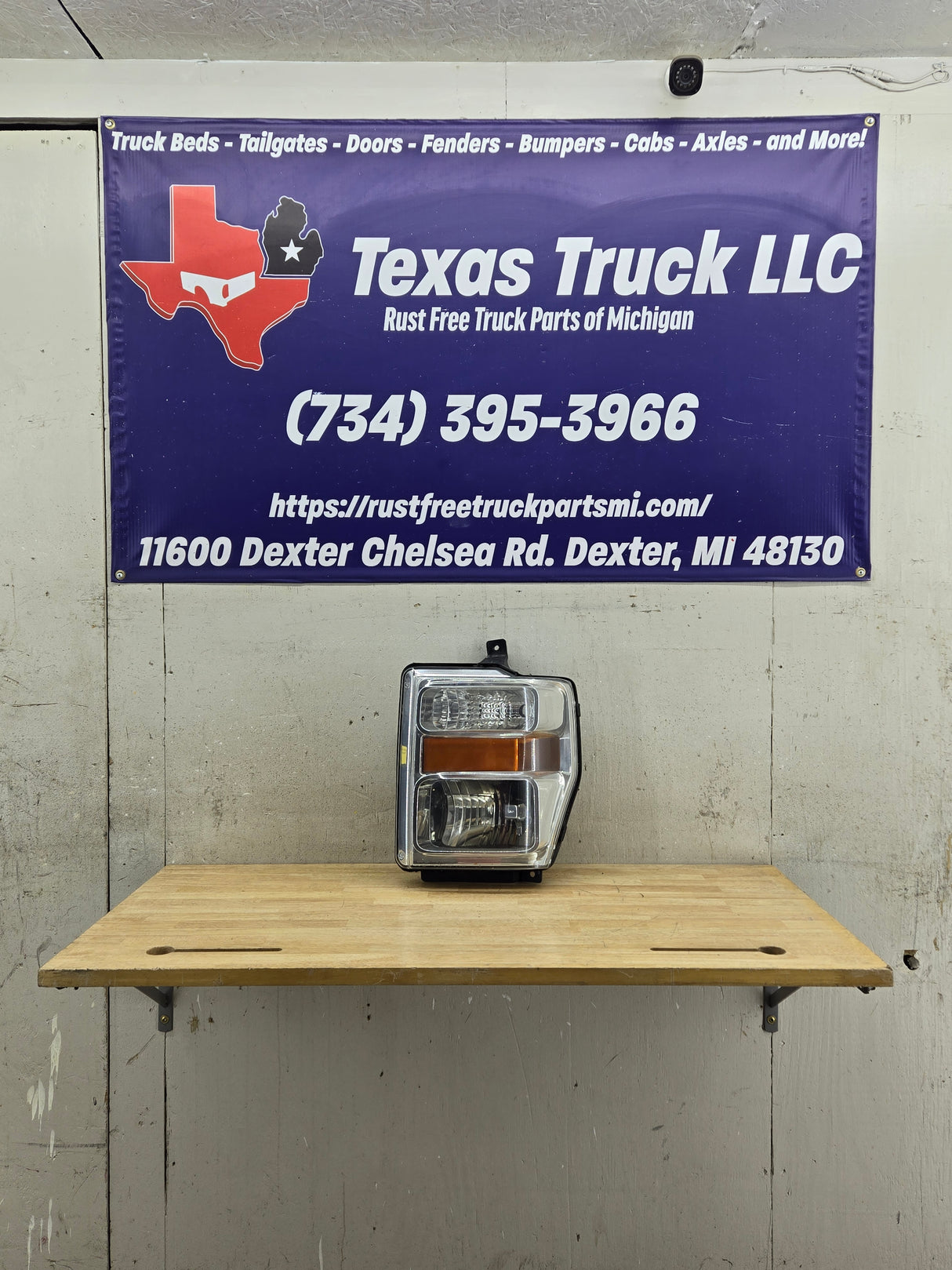 2008-2010 Ford Super Duty F250 F350 F450 F550 LH Driver Side Composite Head Light 44ZH-1849B 8C24-13006-A