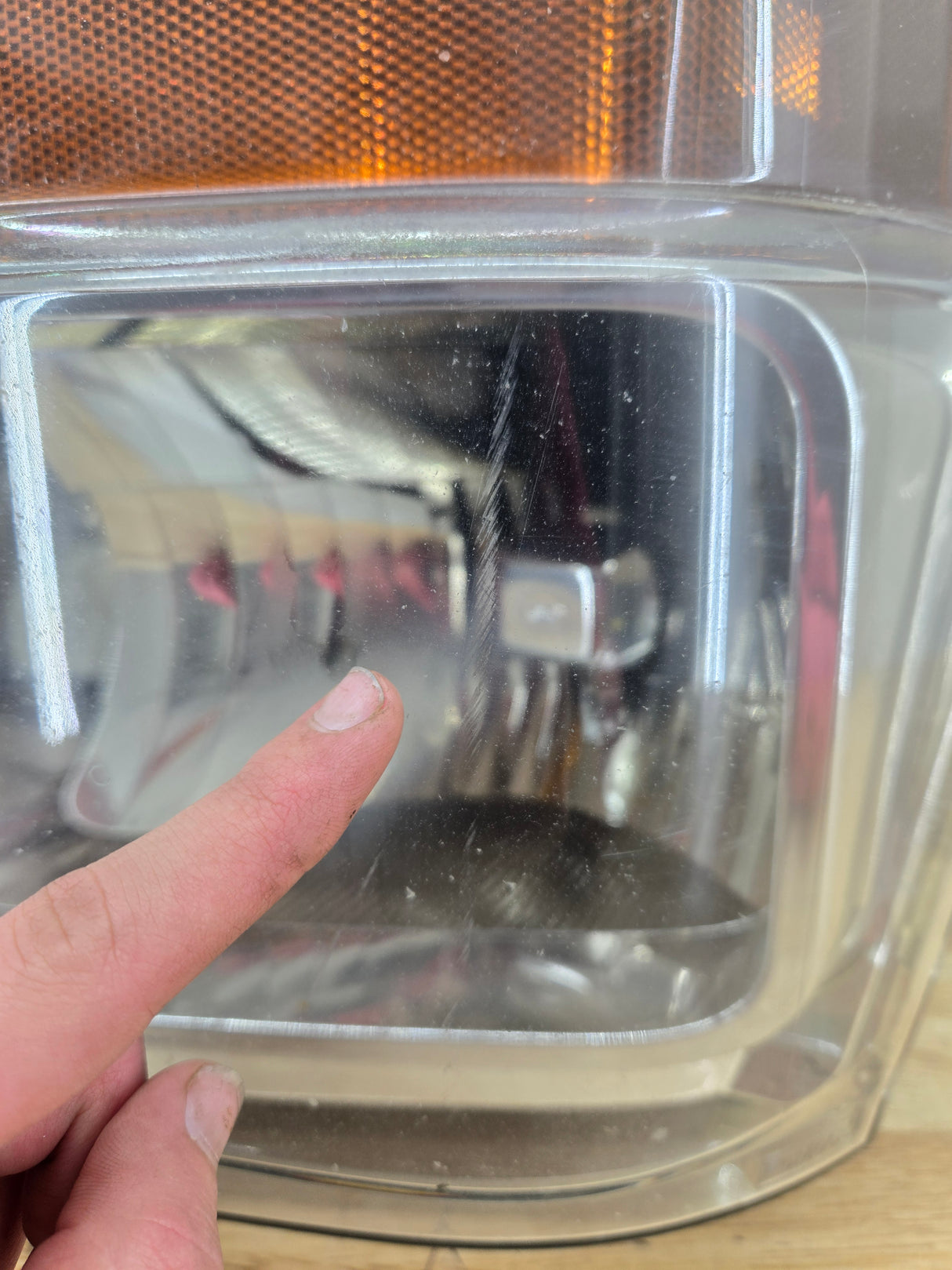 2008-2010 Ford Super Duty F250 F350 F450 F550 LH Driver Side Composite Head Light 44ZH-1849B 8C24-13006-A