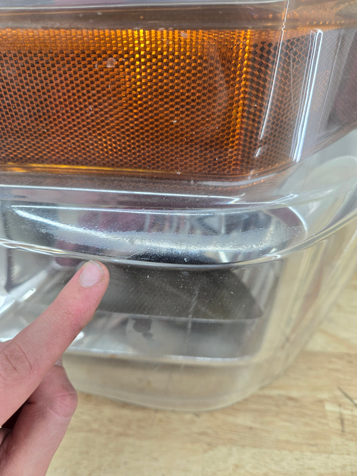 2008-2010 Ford Super Duty F250 F350 F450 F550 LH Driver Side Composite Head Light 44ZH-1849B 8C24-13006-A