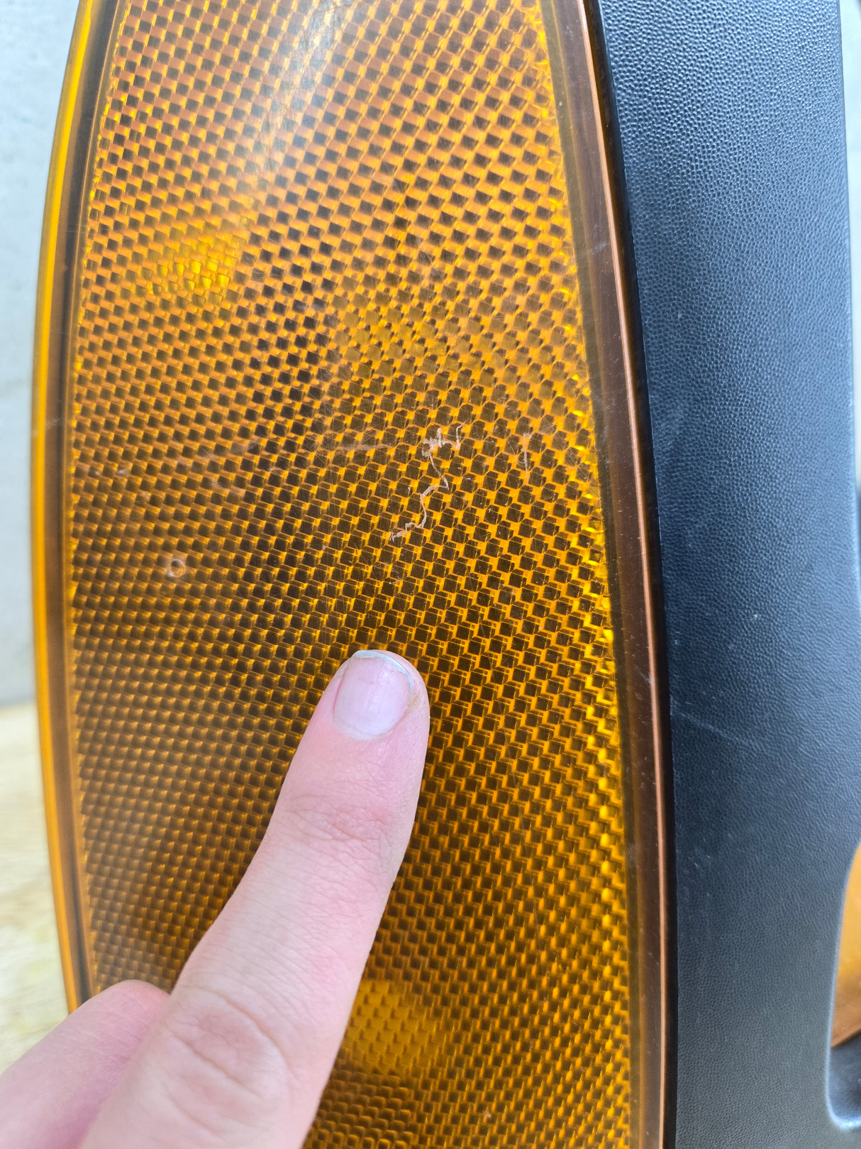 2005-2007 Ford Super Duty F250 F350 F450 F550 RH Right Passenger Headlight Bezel Park Lamp Signal Corner Light 5C34-13B220-A