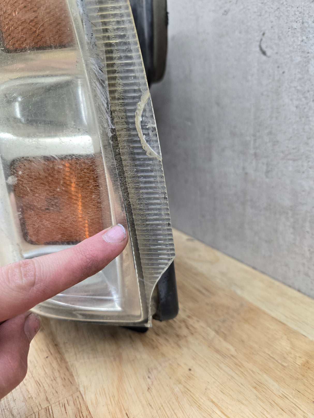 2005-2007 Ford Super Duty F250 F350 F450 F550 LH Left Driver Side Composite Head Light 5C34-13006-A