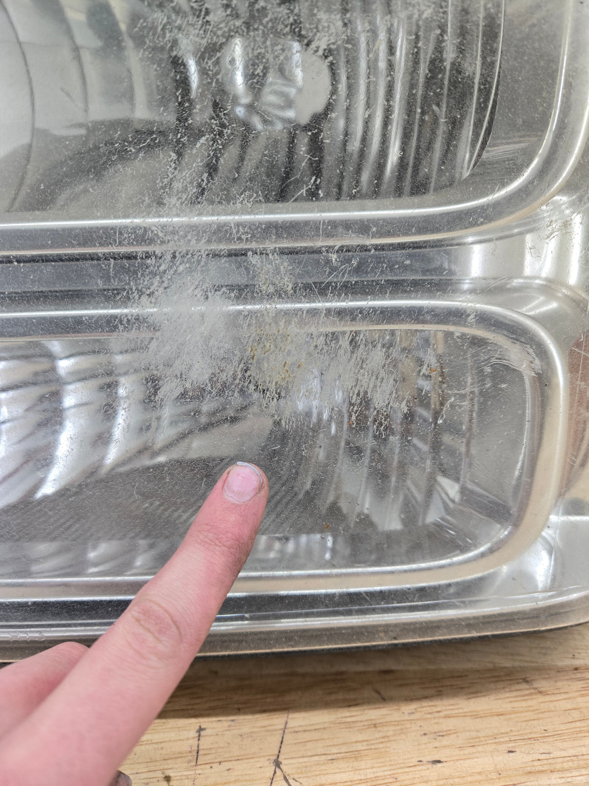 2005-2007 Ford Super Duty F250 F350 F450 F550 LH Left Driver Side Composite Head Light 5C34-13006-A